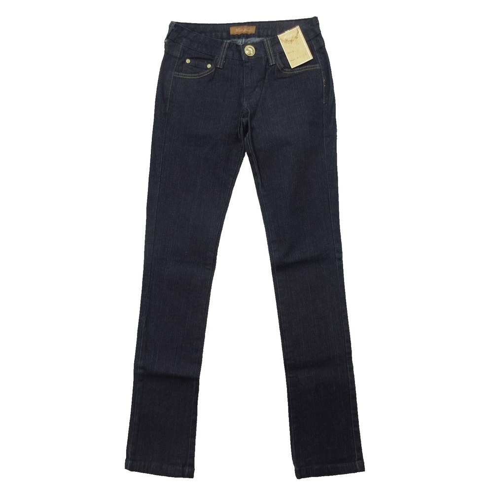 Nissi Jeans Jeans Womens Size 1 Dark Wash Skinny Stretch Made in USA New